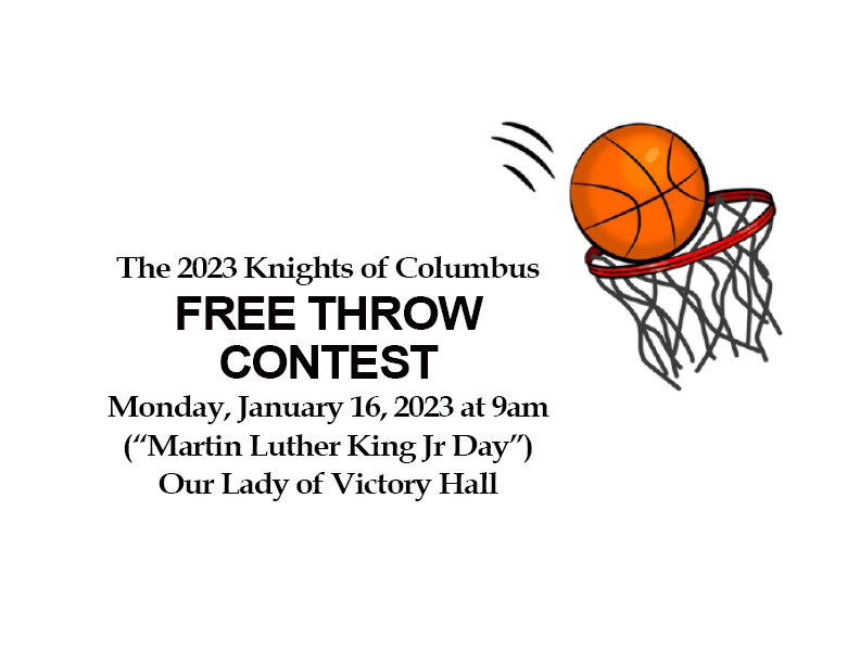 2023 Knights of Columbus Free Throw Contest Saint Francis DeSales